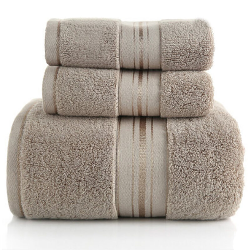 Cotton Towel Bath 3 3 Piece 6 6