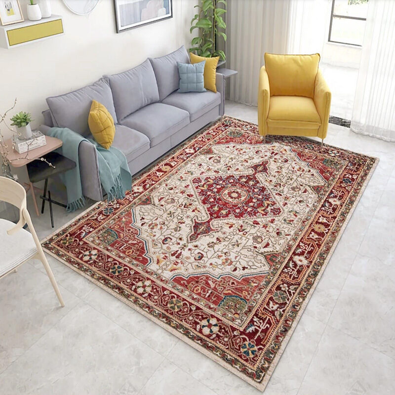 Nordic Bohemian Living Room Rugs Sample Coffee Table