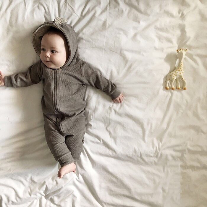 Baby Long-Sleeved Men's And Women's Spring Autumn Romper