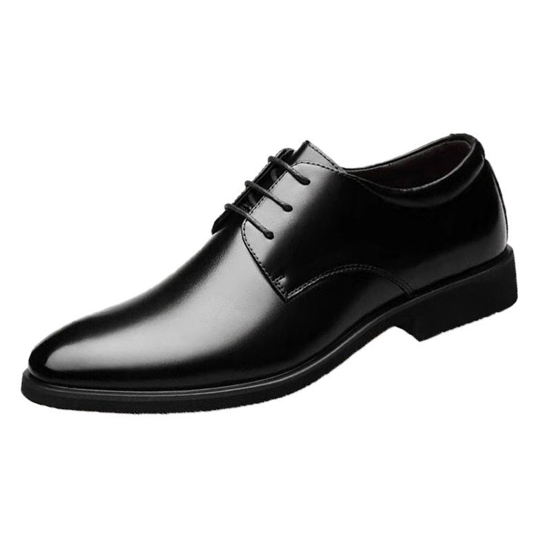 Mazefeng Men Leather Shoes Casual Oxfords Genuine Dress