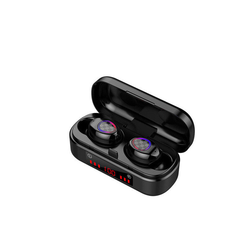 M7 Button Bluetooth Headset Digital Display Binaural