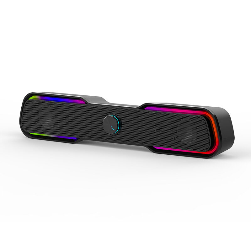 Multimedia Wired Rgb Luminous Subwoofer Computer Notebook Mobile