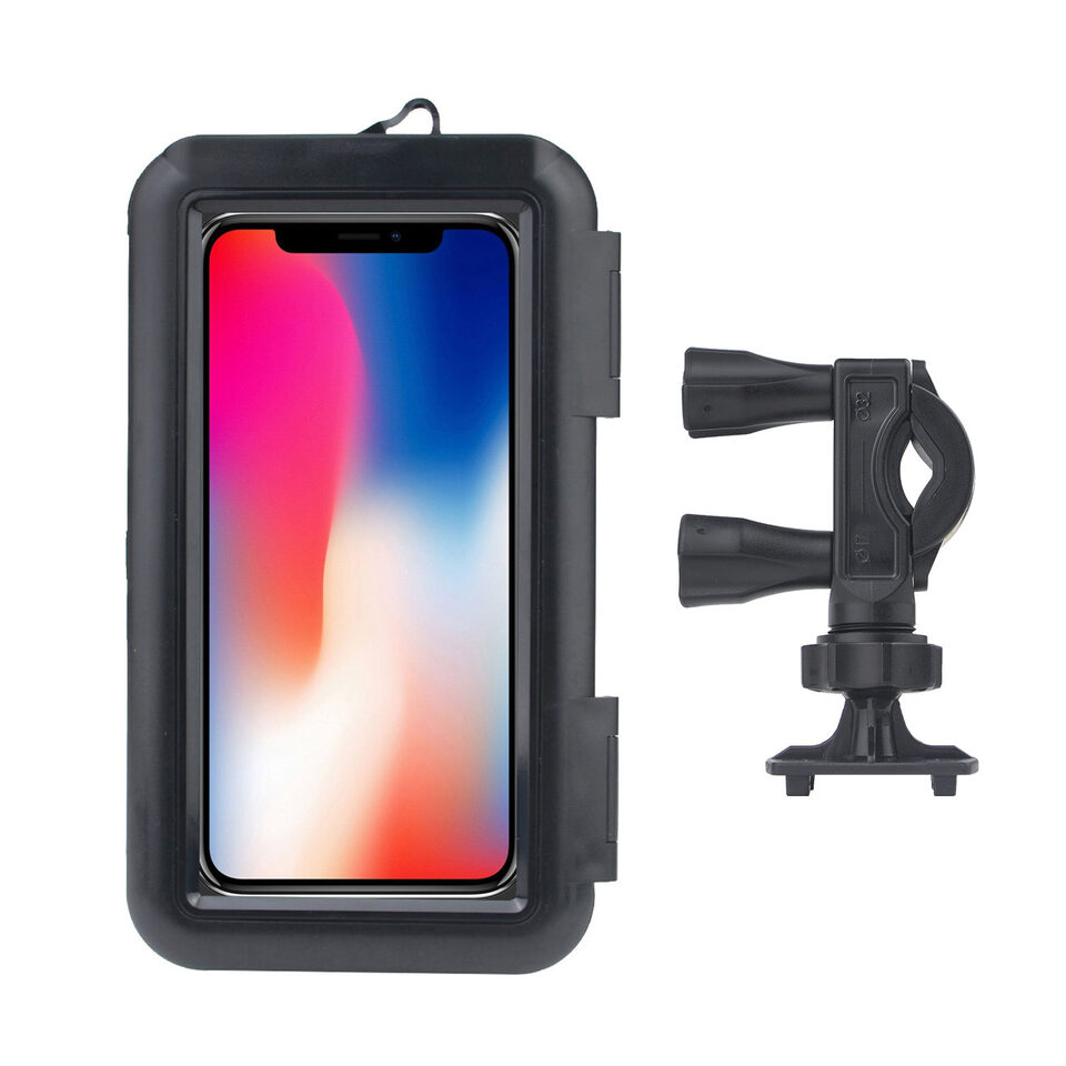 Bicycle Waterproof Mobile Phone Holder Motorcycle Navigation Support