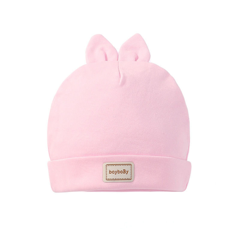 Cute Kids Hat Cap with Bibs Candy Solid