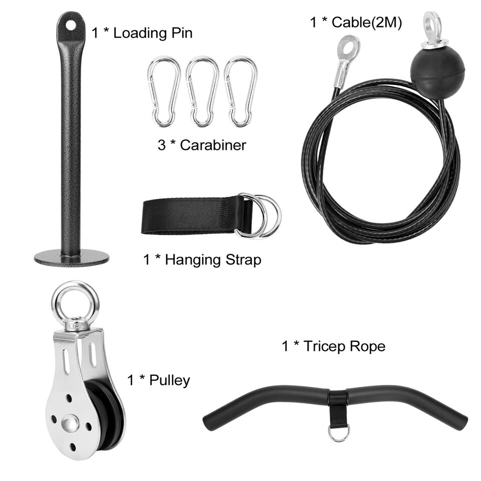 High Drop-down Gantry Pulley Household Horizontal Bar Fitness