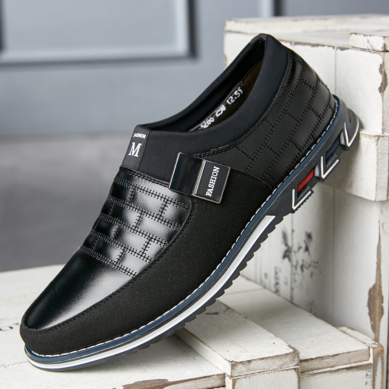 Large Size Leather Shoes Men New Casual