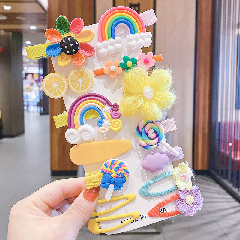 Children s Net Red Cartoon Hairpin Korean Princess