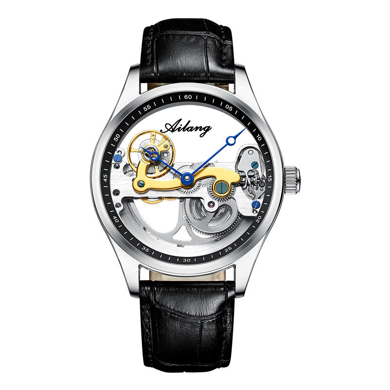 Automatic Mechanical Watch Creative Hollow Male Generation Silicone
