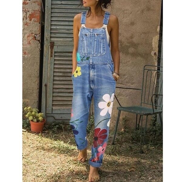 Printed Overalls