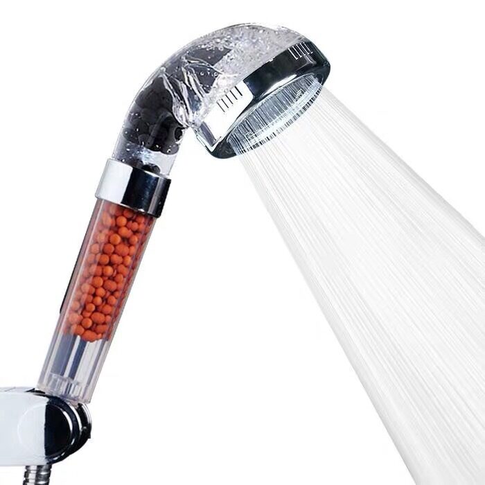 Negative Ion Shower Nozzle Pressurized Hand-held Rain Head