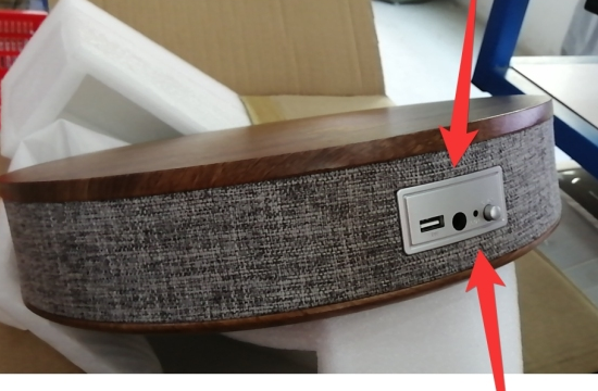 Bluetooth Speaker Small Coffee Table Wireless Charging Creative
