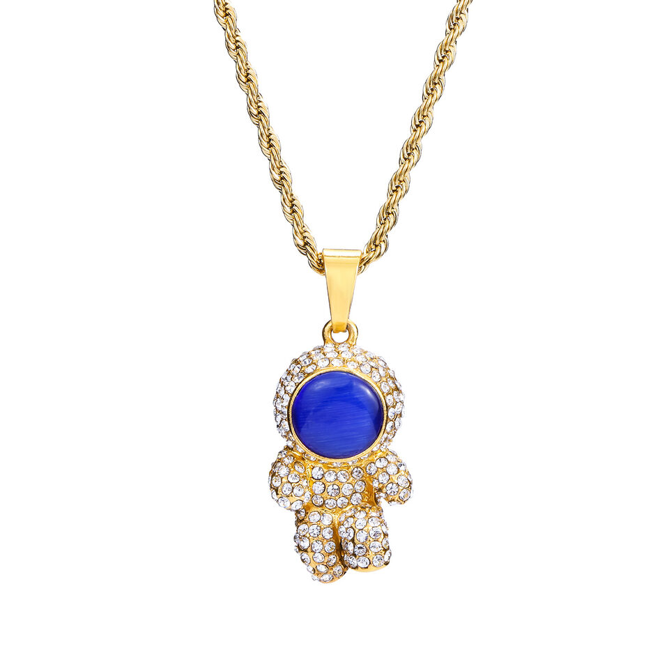 Wandering Earth Necklace Pendant