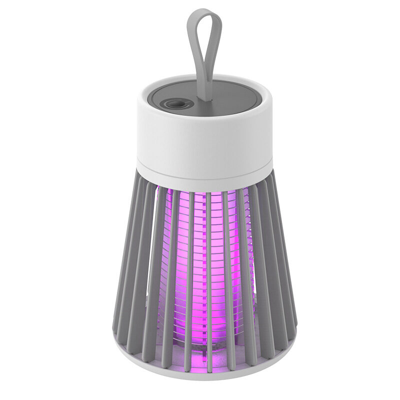 Electric-Shock Physical Mosquito Killer Light Purple Trap Portable