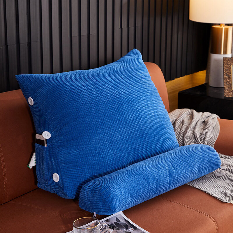 Waist Backrest Pillow Bedside Lumbar Cushion Bed Sofa