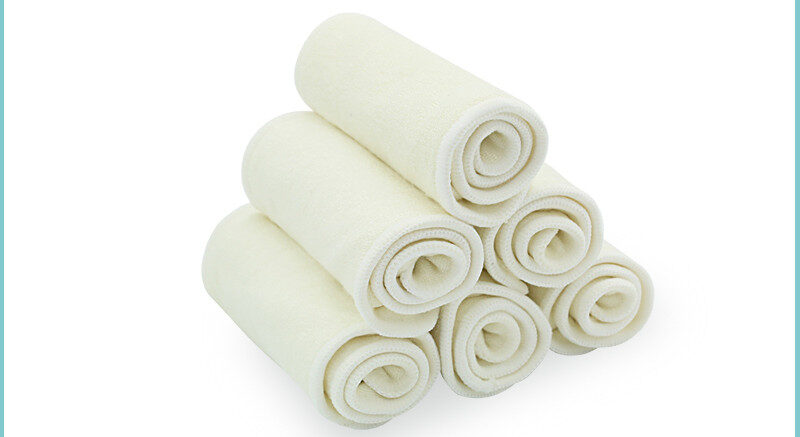 Bamboo Fiber Changing Mat Baby Diaper Insert Pad