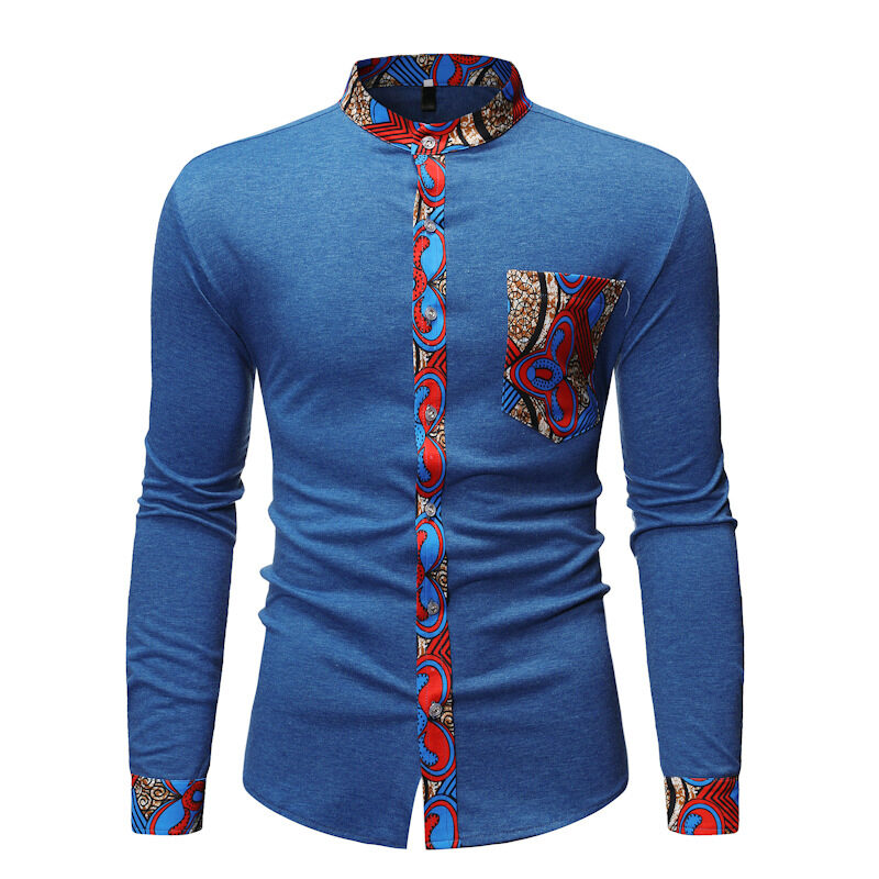 Fashion Men's Shirt New African