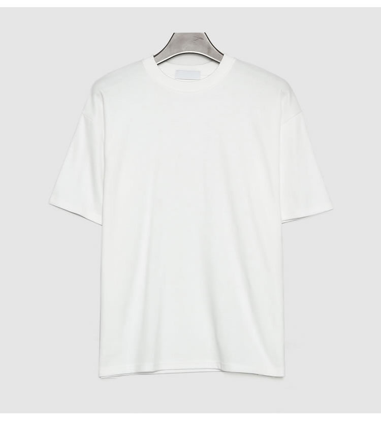 Men''s Loose Solid Color T-shirt Short Sleeve Fashion