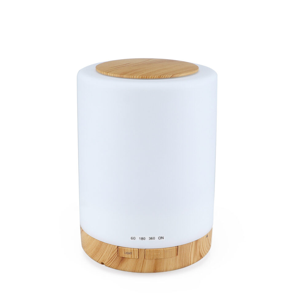 Wood Grain Ultrasonic Aroma Diffuser Large Capacity Air