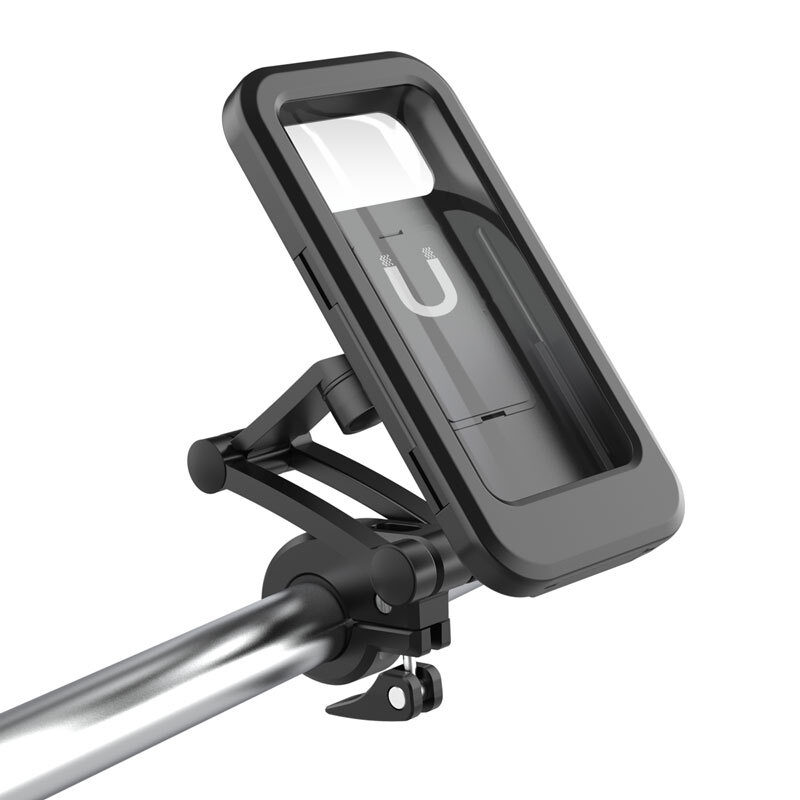 Bicycle Motorcycle Waterproof Mobile Phone Stand Case Folding