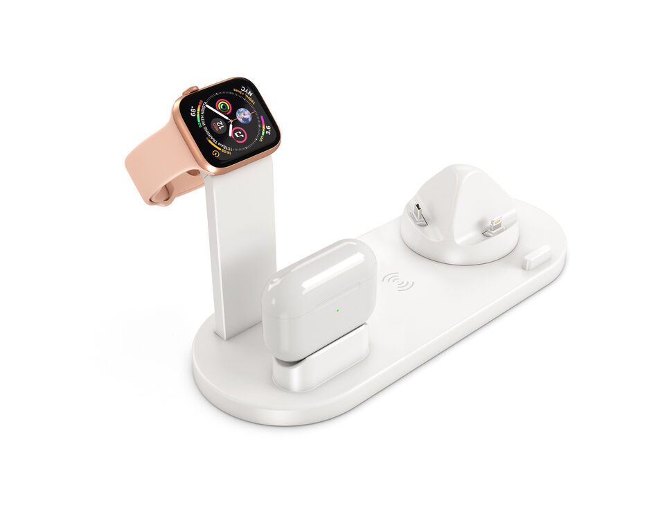 Three-In-one Wireless Charger Watch Headset Bracket