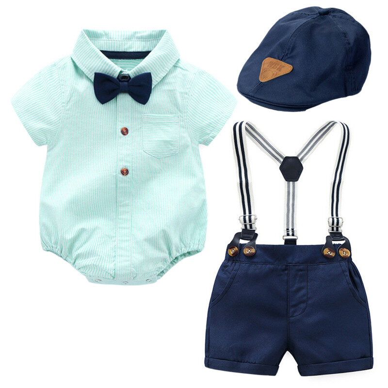 Climbing Clothes For Boys Gentlemen Romper Infant