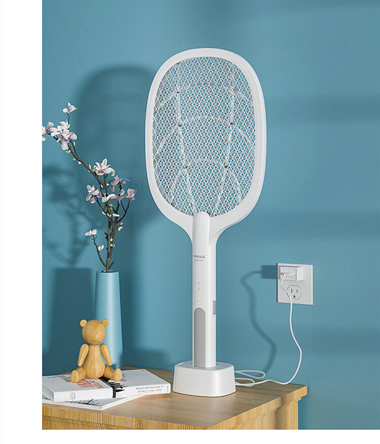 Rechargeable Lithium Battery Insect Repellent Mosquito Killing Swatter