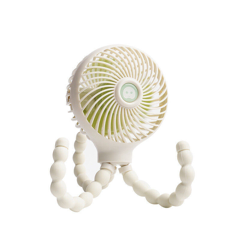 Octopus Deformed Folding Fan New USB Charging Mini