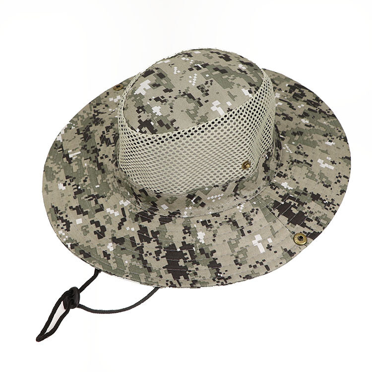 Outdoor Hat Digital Camouflage Fisherman Fishing Sun Visor