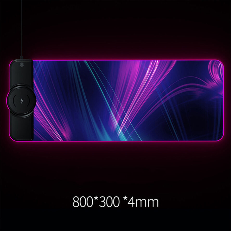 Fast Wireless Charging Gaming Mouse Pad For Phones