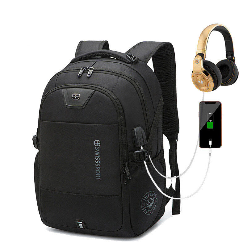 Backpack Usb Men's Women Outdoor Travel Bag Business