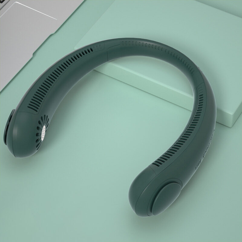 Leafless Hanging Neck Fan Usb Charging Lazy Silent