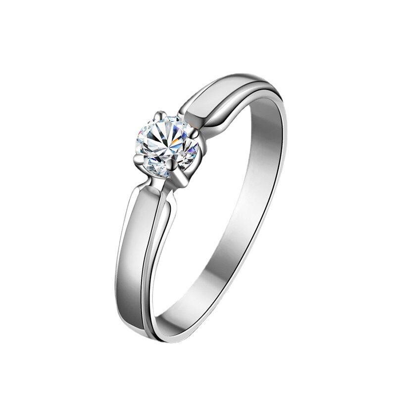 Sterling Silver Jewelry Fashion Personality Women's Ring New