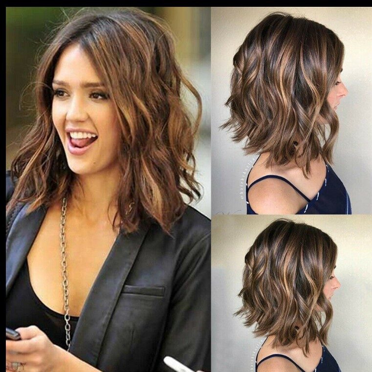 ''S New Wig Women''S Black Brown Mixed Color