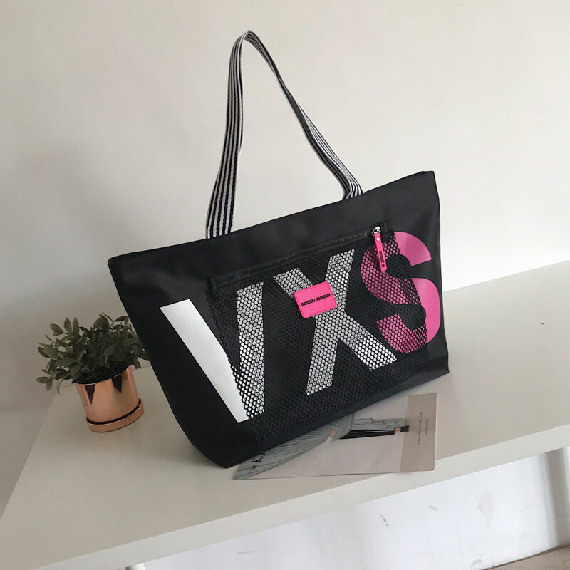 Aliwood Letter Women Shoulder Bags Trendy Waterproof Tote