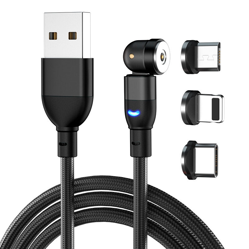 Data Cable 540 Degree Blind Suction Round Magnetic