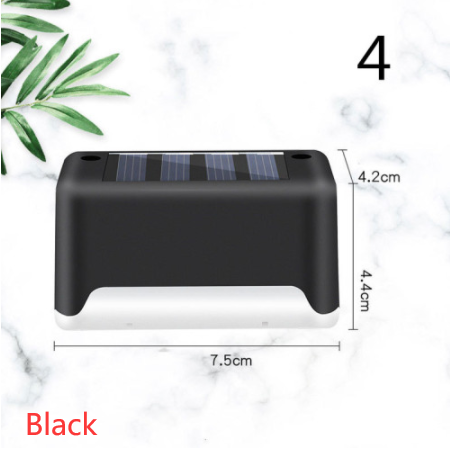 New Upgrade Waterproof LED Solar Fence Lamp Deck