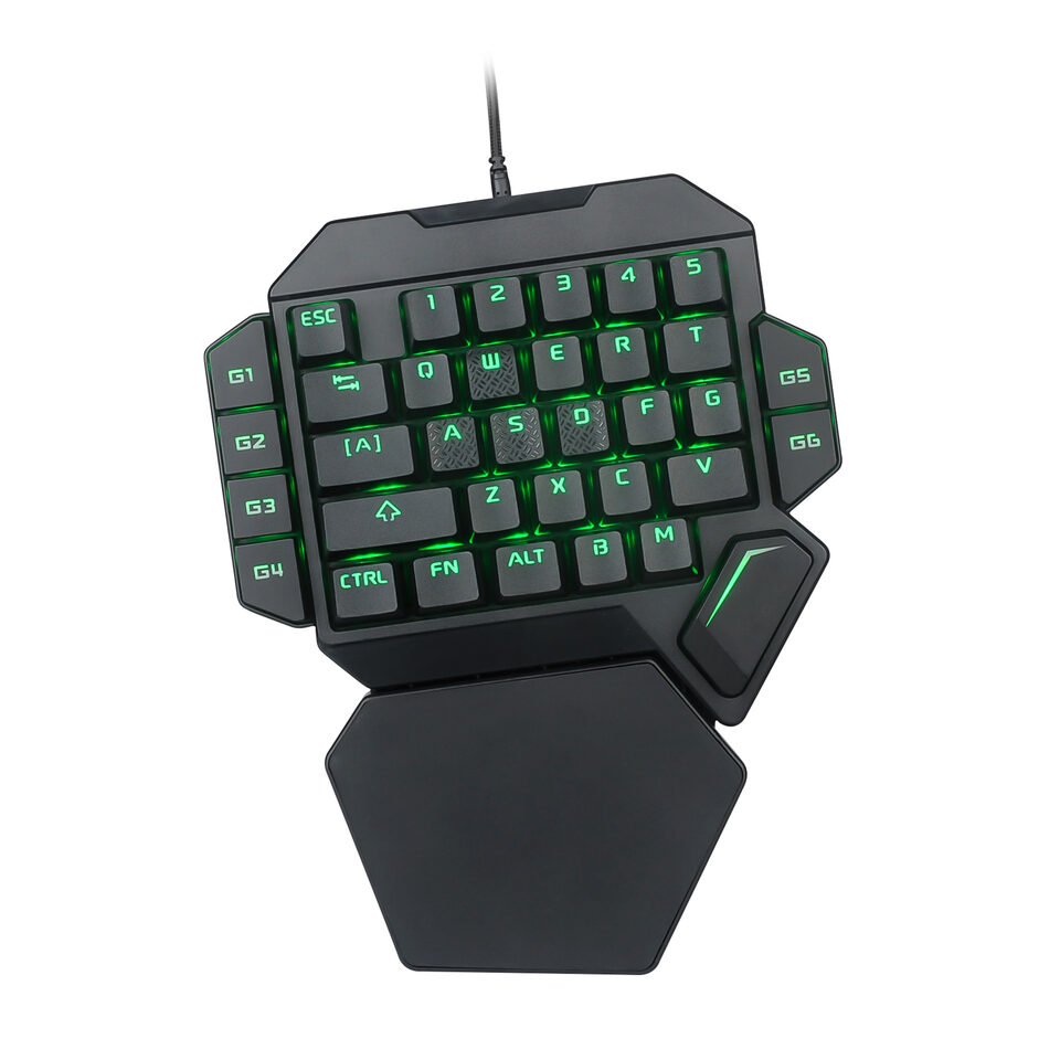 Eat Chicken One-handed Mechanical Keyboard Throne Left-handed Small