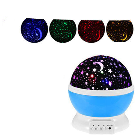 LED Projector Light USB Starry Sky Night Rotating