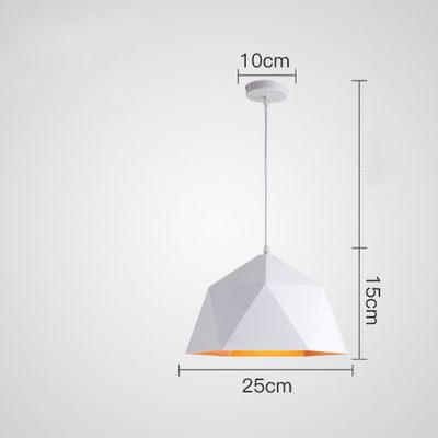 Colorful Geometric Creative Small Hanging Lamps