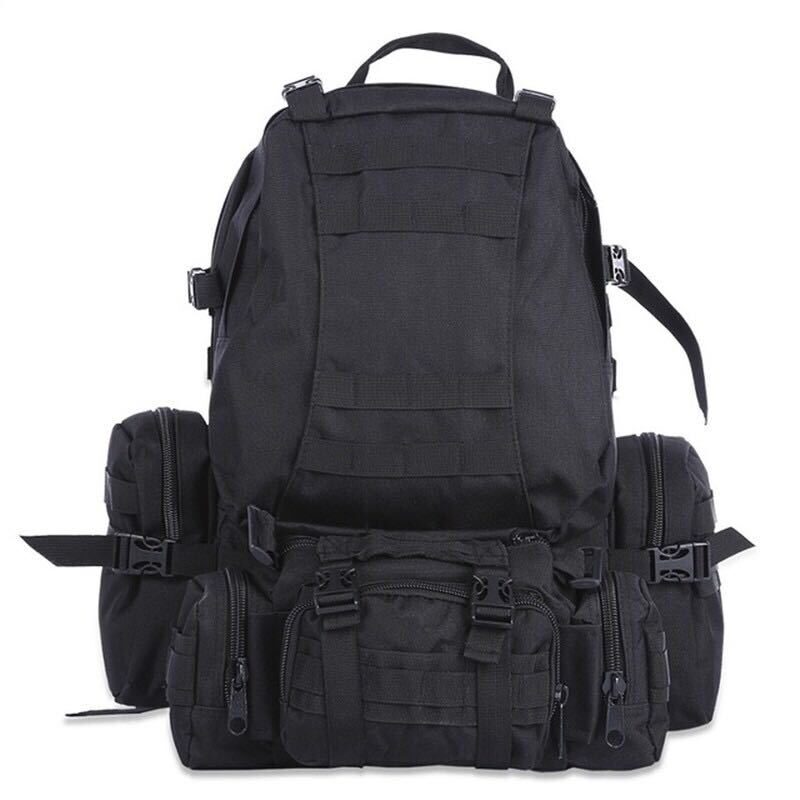 50L Outdoor Backpack Molle Military Tactical Rucksack Sports