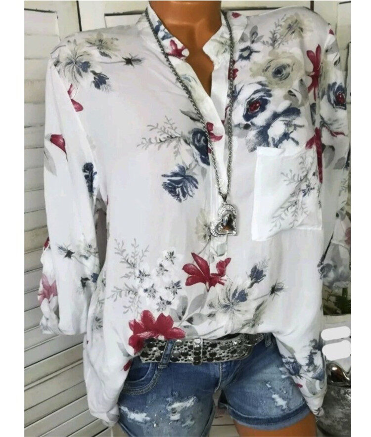 5XL Plus Size Summer Tops Women Blouses Long
