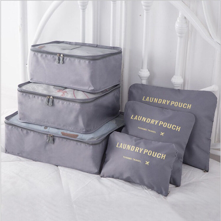 6 PCS Travel Storage Bag Set for Clothes