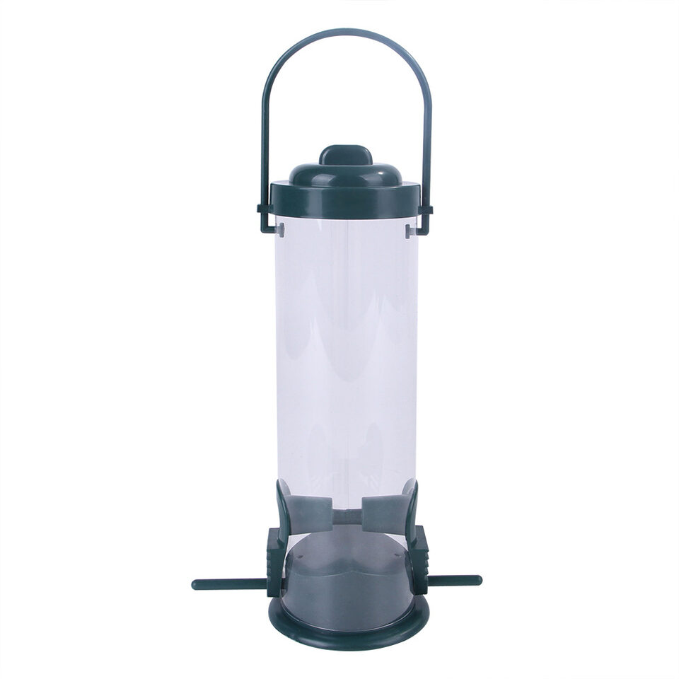 Pet Bird Feeder Feed Station Hanging Garden Plastic