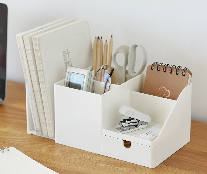 Storage Book Stand Simple Bookcase Office Desktop Bookend