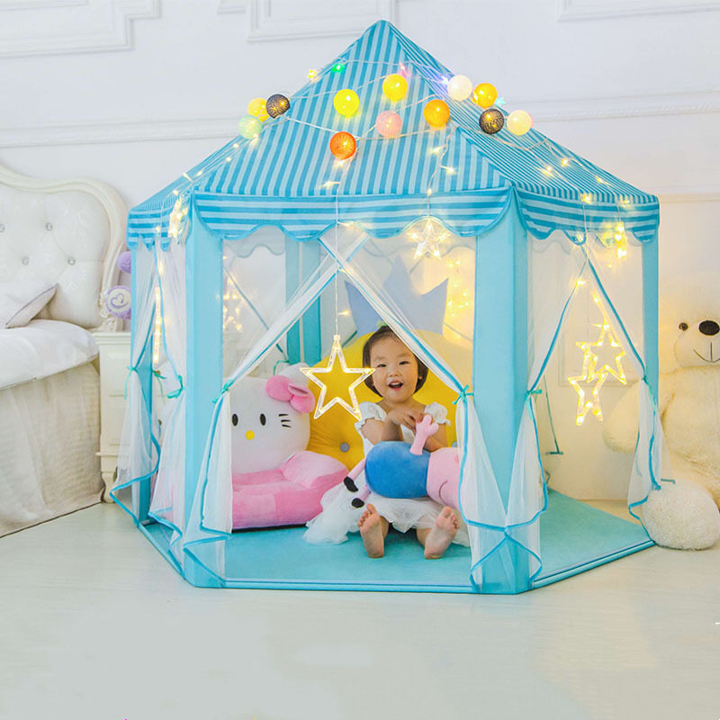 Portable Children's Tent for Kids Toys Girls Princess