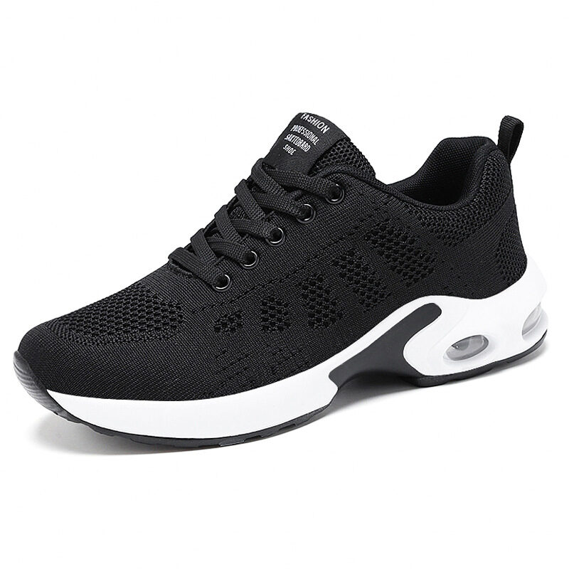 Casual Shoes Breathable Lightweight Mother Lace-up Cushioned Sneakers