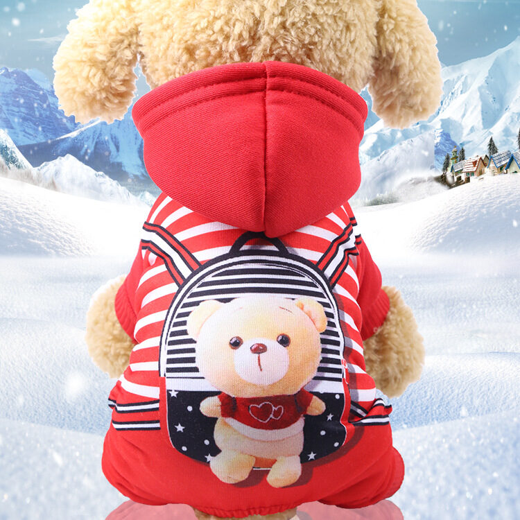 Pet Clothes Four-Legged Button Dog