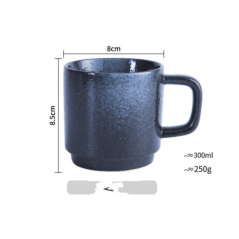 Japanese Mug Ceramic Cup Water Coffee Handle Drinking