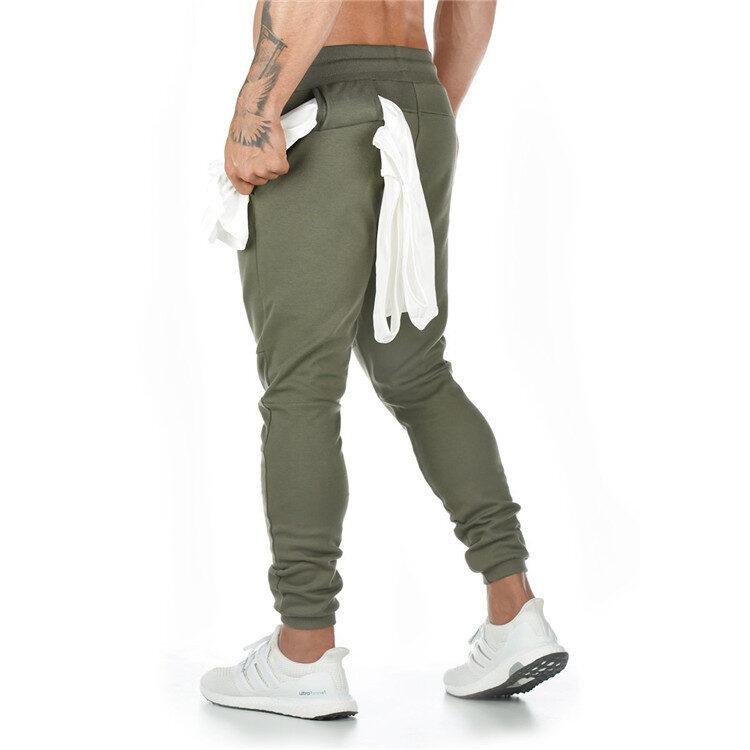Sports Trousers Men'S Fitness Hanging Towel Running Training