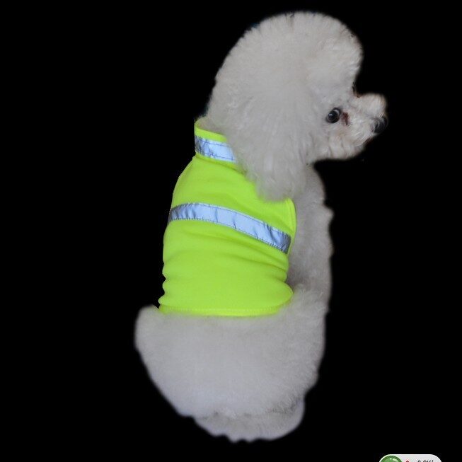 Summer Pet Clothing Dog Reflective Work Safety